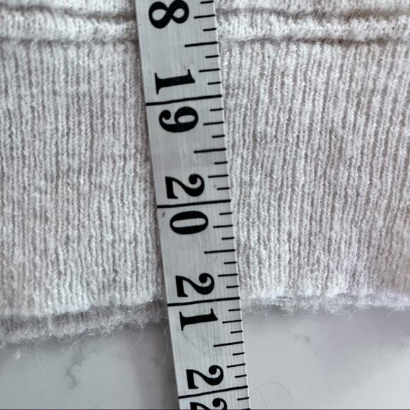 Michael Kors Ottoman Knit Neutral Ecru Dolman-sleeve Sweater size Small - Picture 5 of 7